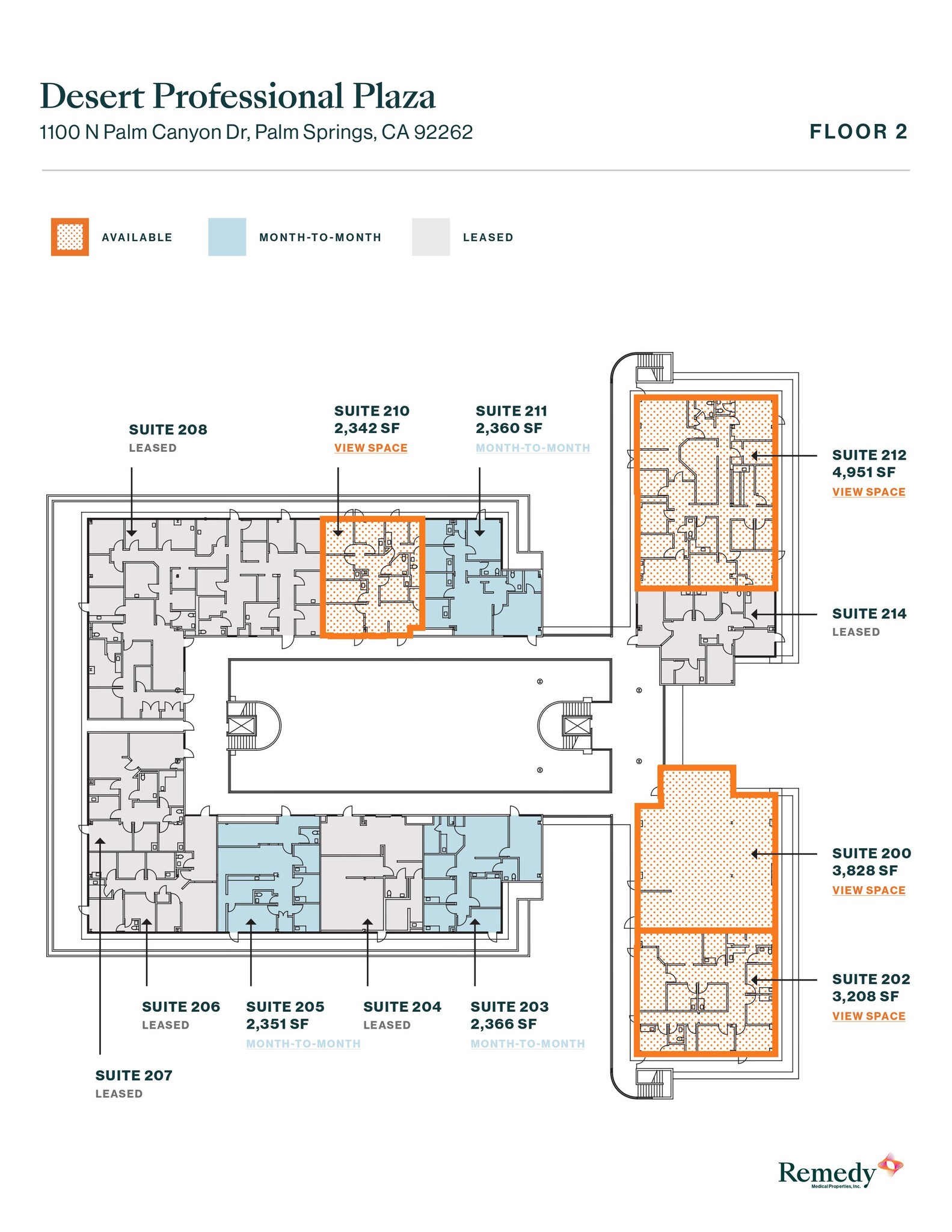 1100 N Palm Canyon Dr, Palm Springs, CA for rent Floor Plan- Image 1 of 2