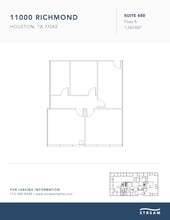 11000 Richmond Ave, Houston, TX for rent Floor Plan- Image 1 of 1