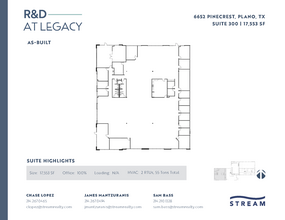 6400 Pinecrest Dr, Plano, TX for rent Floor Plan- Image 1 of 1