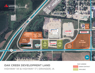 More details for Hwy 141 & Hwy 17, Granger, IA - Land for Sale