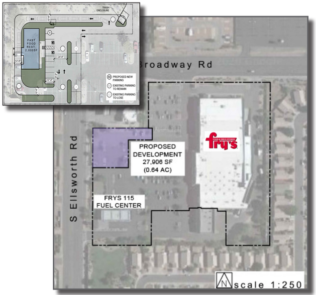 435-439 S Ellsworth Rd, Mesa, AZ for rent - Site Plan - Image 2 of 2