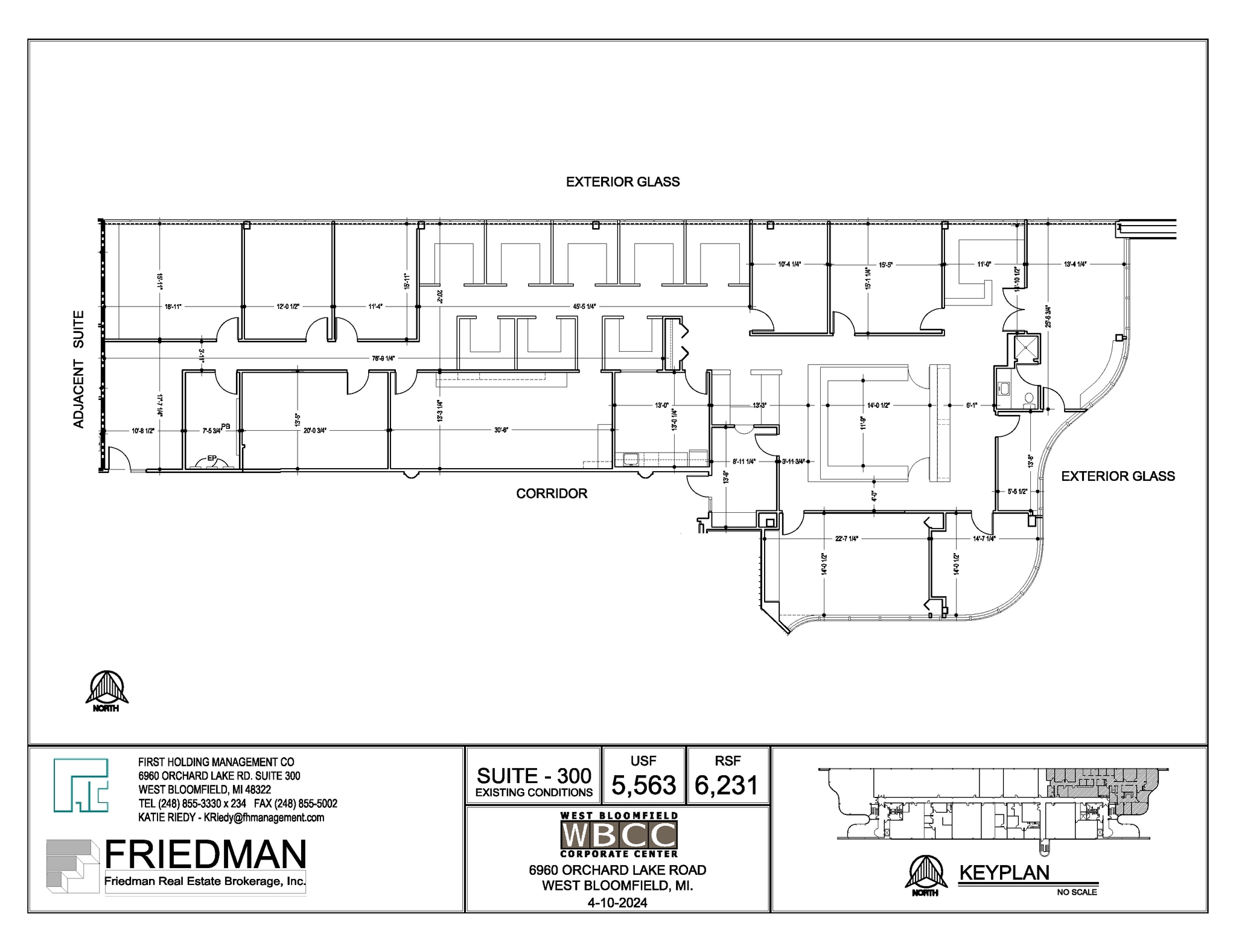 6960 Orchard Lake Rd, West Bloomfield, MI to rent Floor Plan- Image 1 of 2