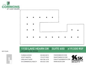 1150 Lake Hearn Dr NE, Atlanta, GA to rent Site Plan- Image 1 of 1