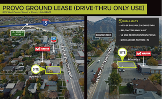 More details for 825 W Center St, Provo, UT - Land for Rent