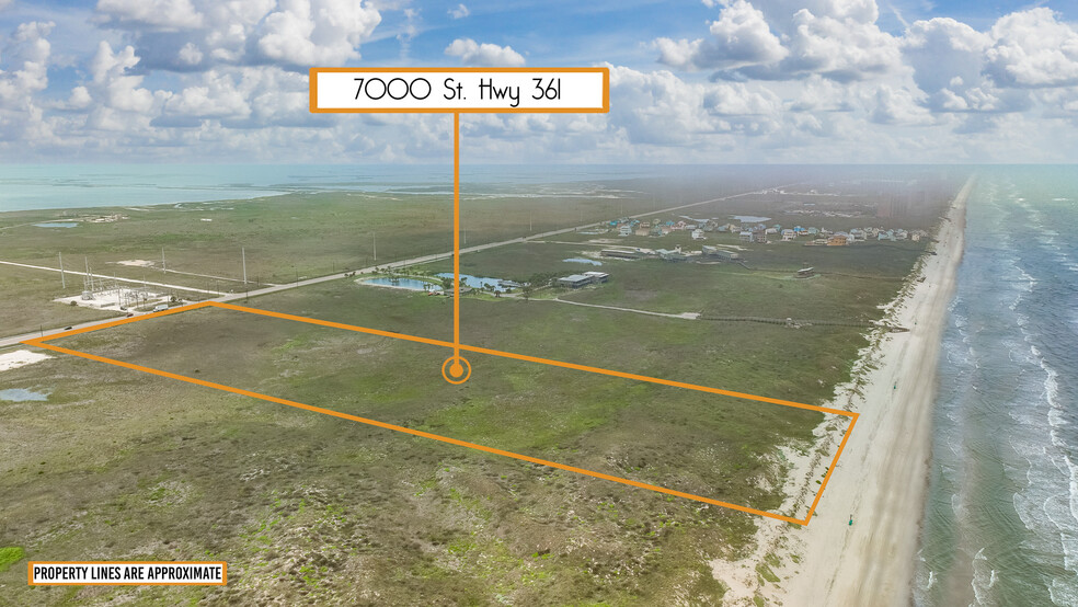 7000 ST HWY 361, Port Aransas, TX for sale - Aerial - Image 3 of 6