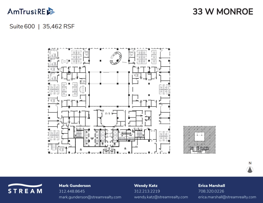 33 W Monroe St, Chicago, IL to rent Floor Plan- Image 1 of 1