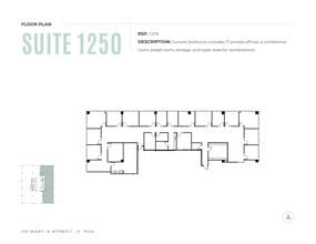 110 W A St, San Diego, CA to rent Floor Plan- Image 1 of 1