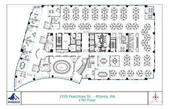 1555 Peachtree St, Atlanta, GA to rent Floor Plan- Image 1 of 1