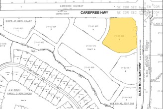 4725 E Carefree Hwy, Cave Creek, AZ for sale Plat Map- Image 1 of 1