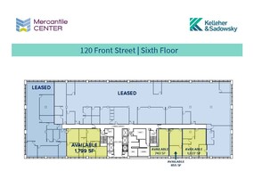 100 Front St, Worcester, MA for rent Floor Plan- Image 1 of 1