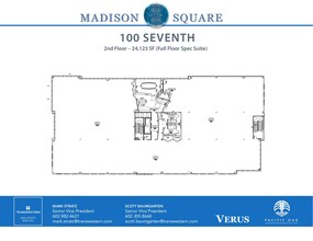 100 N 7th Ave, Phoenix, AZ for rent Floor Plan- Image 2 of 2