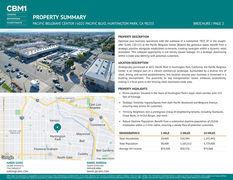 6001-6021 Pacific Blvd, Huntington Park, CA for rent - Building Photo - Image 2 of 10