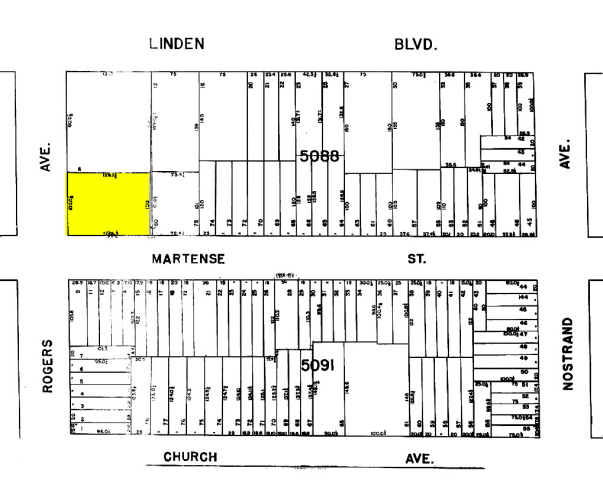 779-789 Rogers Ave, Brooklyn, NY for rent - Plat Map - Image 2 of 7