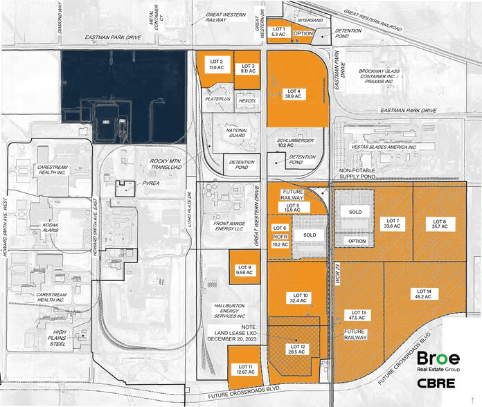 1 Eastman Park Rd, Windsor, CO for rent - Site Plan - Image 3 of 3