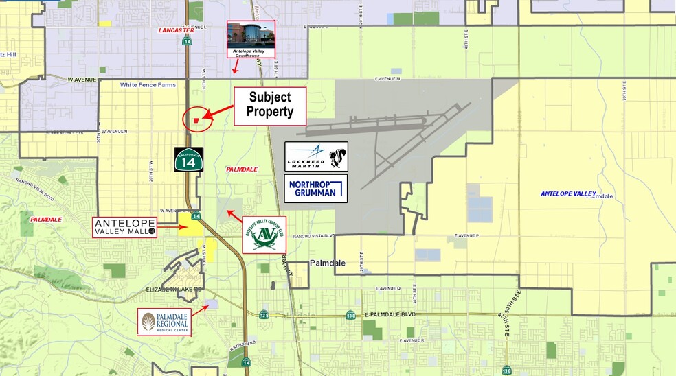 Ave M-12 near 12th West st, Palmdale, CA for sale - Primary Photo - Image 2 of 2