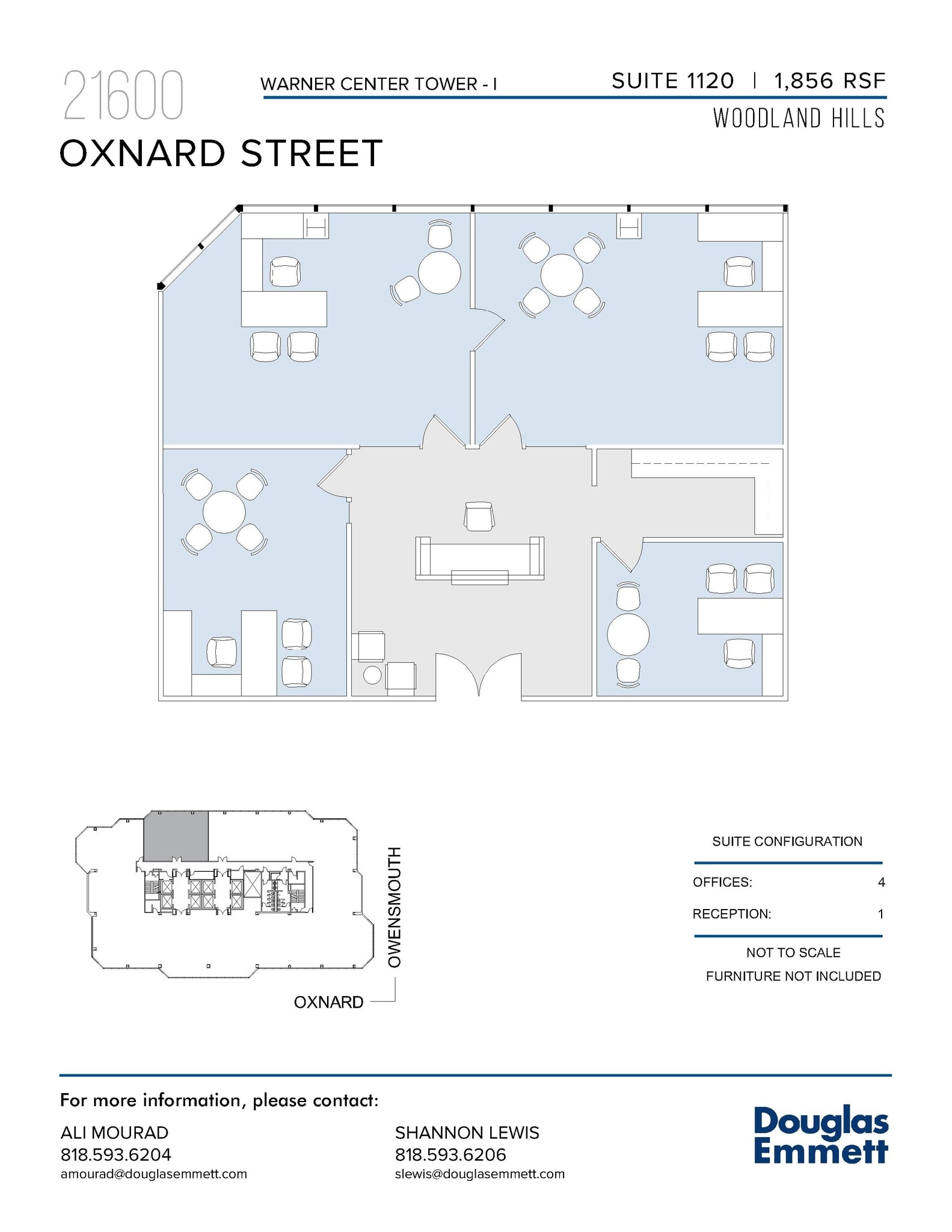 21600 Oxnard St, Woodland Hills, CA to rent Floor Plan- Image 1 of 1
