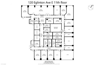 120 Eglinton Ave E, Toronto, ON for rent Floor Plan- Image 1 of 17