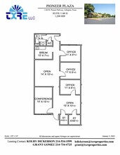 1114 W Pioneer Pkwy, Arlington, TX for rent Floor Plan- Image 1 of 1