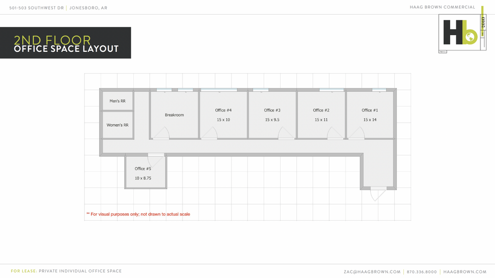 501 Southwest Dr, Jonesboro, AR for rent - Floor Plan - Image 2 of 3