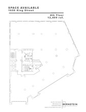 1650 King St, Alexandria, VA for rent Floor Plan- Image 1 of 3