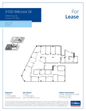 3000 Wilcrest Dr, Houston, TX for rent Floor Plan- Image 1 of 2