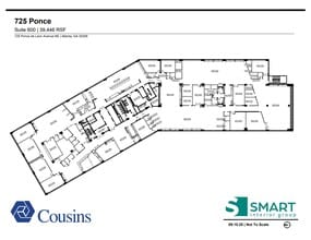 725 Ponce de Leon Ave NE, Atlanta, GA to rent Floor Plan- Image 1 of 1