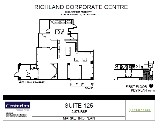 9001-9003 Airport Fwy, North Richland Hills, TX for rent Floor Plan- Image 1 of 1