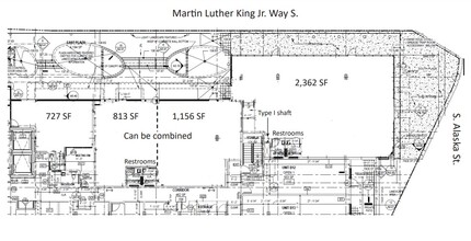 4689 Martin Luther King Jr Way S, Seattle, WA for rent Floor Plan- Image 1 of 1