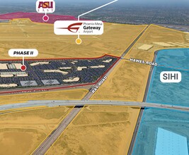 Ellsworth & Ray Rd, Mesa, AZ - aerial  map view - Image1