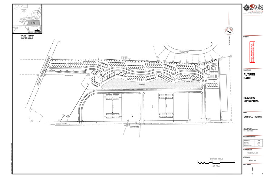 Fayetteville Road/ US Hwy 401, Raeford, NC for sale - Site Plan - Image 1 of 3