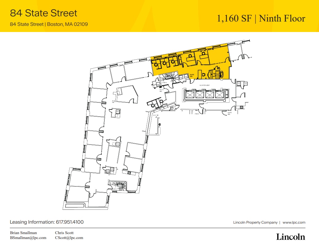 84 State St, Boston, MA to rent Floor Plan- Image 1 of 1