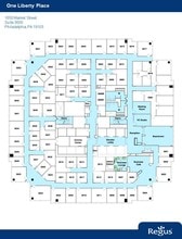 1650 Market St, Philadelphia, PA to rent Floor Plan- Image 1 of 5