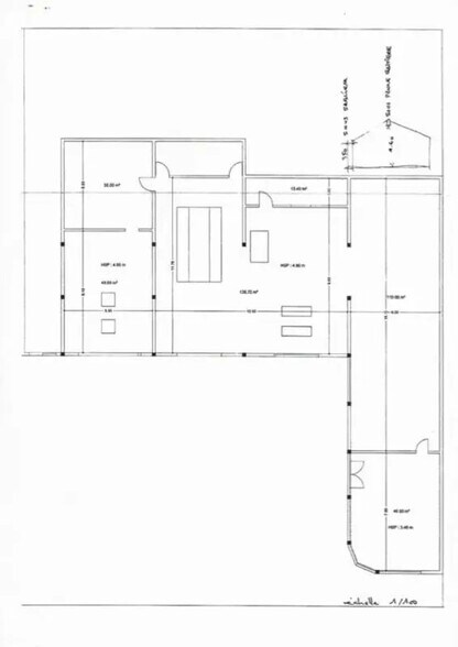 Retail in Bègles to rent - Floor Plan - Image 2 of 2