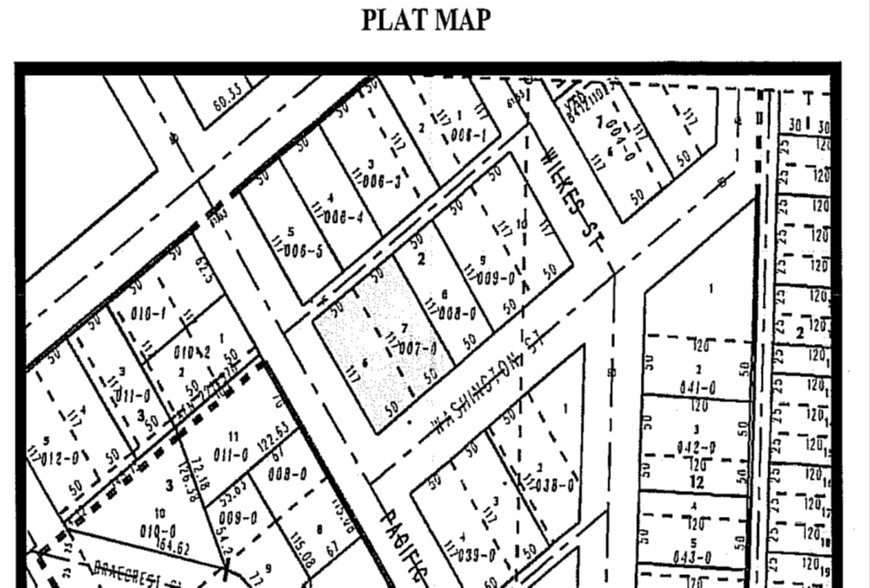 1603 Washington St, Steilacoom, WA for sale - Plat Map - Image 2 of 2