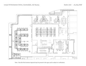 17550 N Perimeter Dr, Scottsdale, AZ for rent Floor Plan- Image 1 of 2