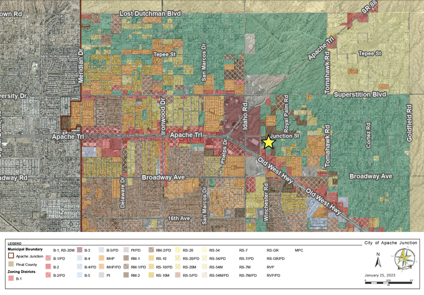 Colt Rd & 2nd Ave, Apache Junction, AZ for sale - Aerial - Image 3 of 5