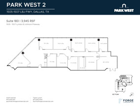 1501-1507 Lyndon B Johnson Fwy, Dallas, TX for rent Floor Plan- Image 1 of 1