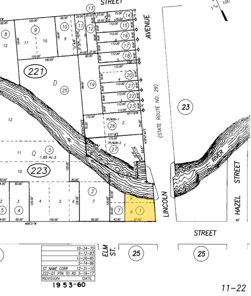 1255 Lincoln Ave, Calistoga, CA for rent - Plat Map - Image 3 of 7