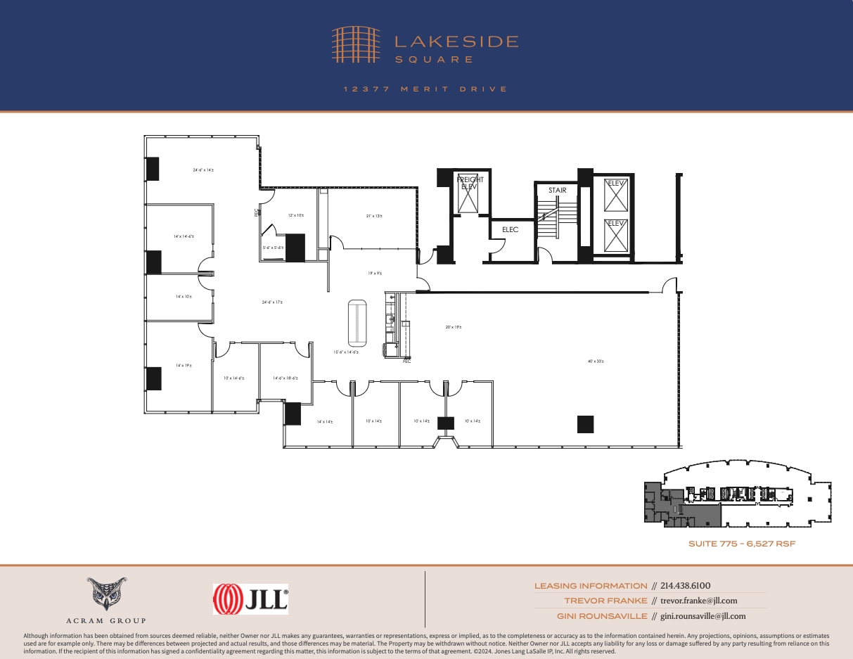 12377 Merit Dr, Dallas, TX to rent Floor Plan- Image 1 of 1