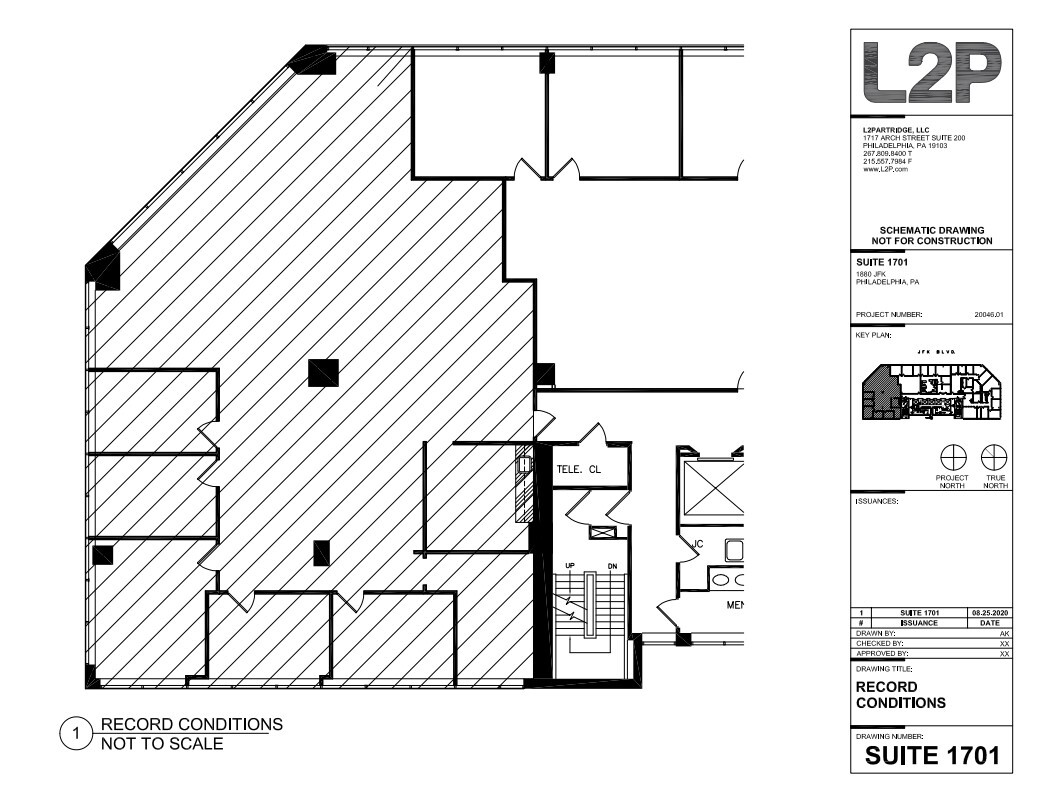 1880 John F Kennedy Blvd, Philadelphia, PA for rent Floor Plan- Image 1 of 1