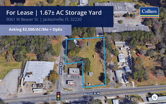 More details for 9061 W Beaver St, Jacksonville, FL - Land for Rent