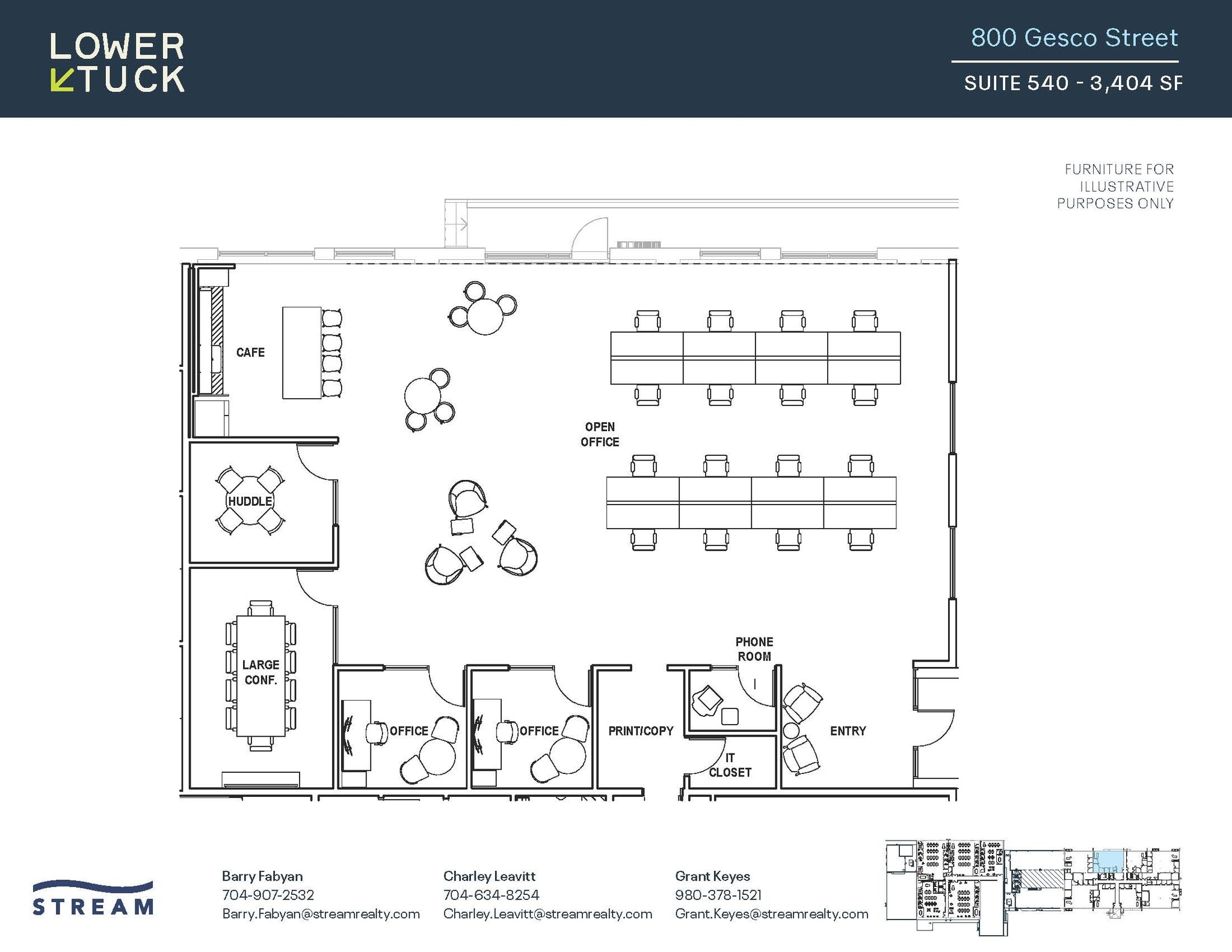 800 Gesco St, Charlotte, NC to rent Floor Plan- Image 1 of 1