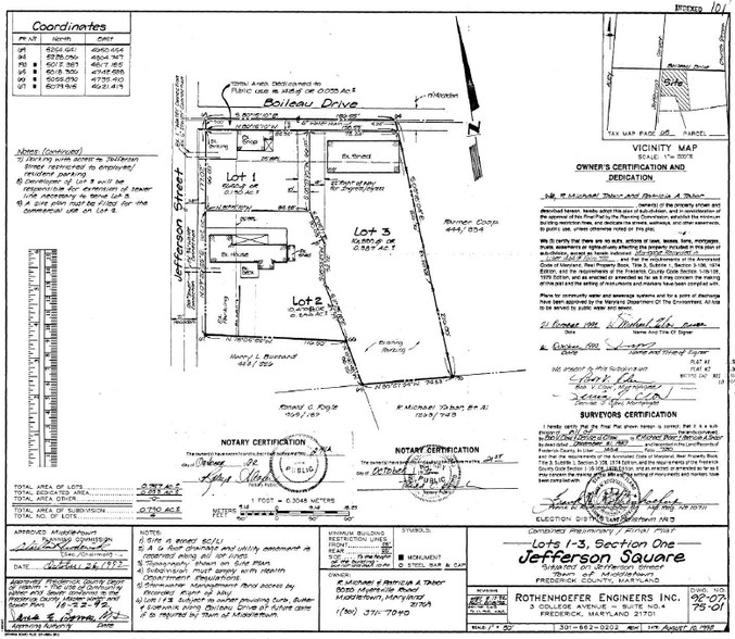 202 S Jefferson St, Middletown, MD for sale - Plat Map - Image 1 of 1