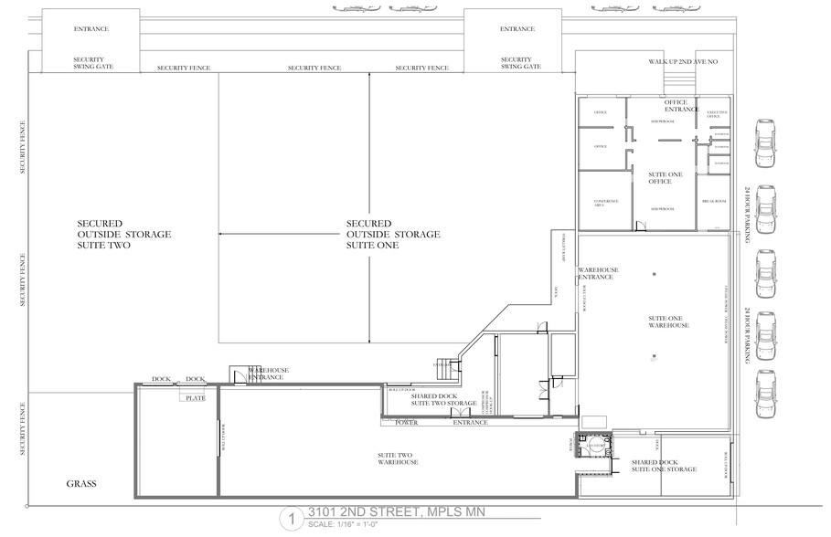 3101 N 2nd St, Minneapolis, MN for rent - Site Plan - Image 1 of 6