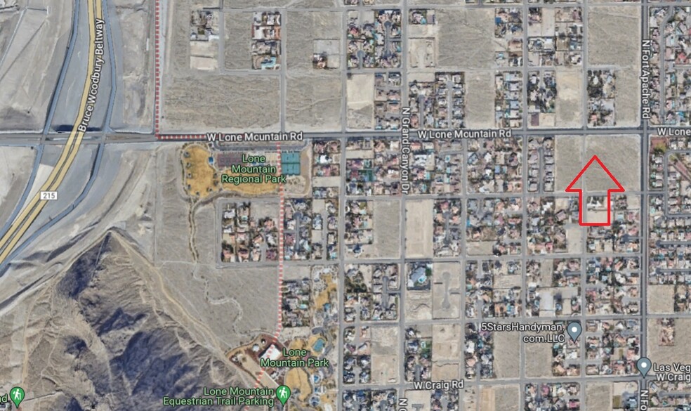 Lone Mountain Road & Chieftain St., Las Vegas, NV for sale - Building Photo - Image 1 of 3