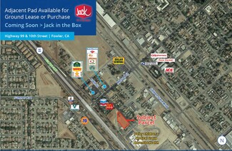 More details for 210 10th St, Fowler, CA - Land for Rent