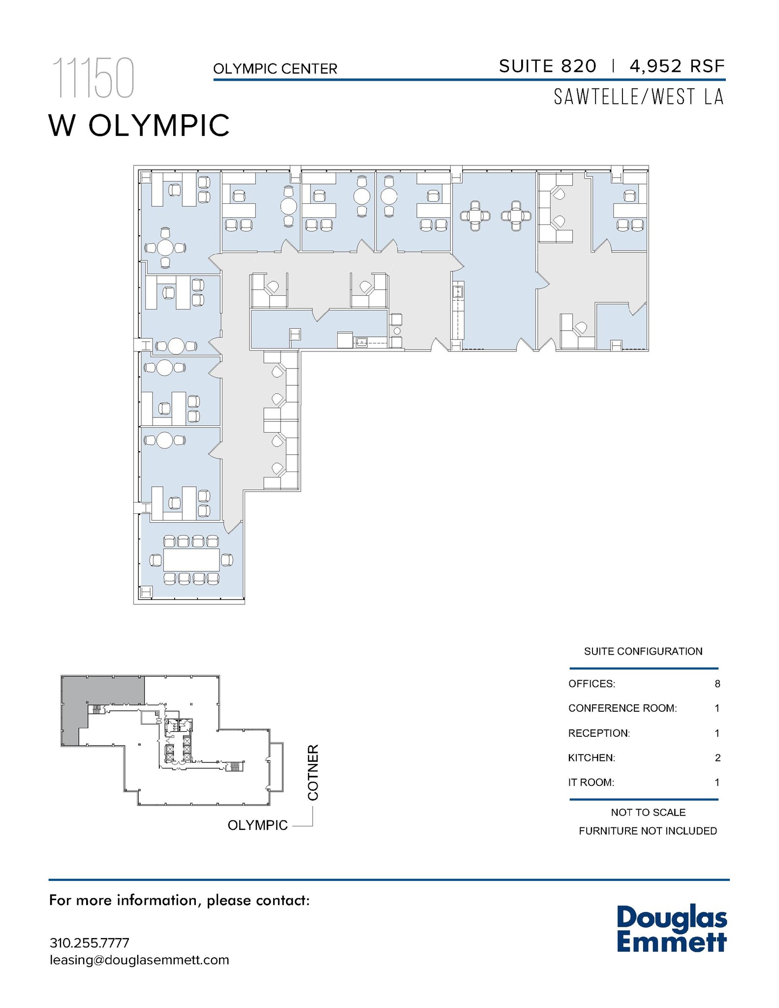 11150 W Olympic Blvd, Los Angeles, CA to rent Floor Plan- Image 1 of 1