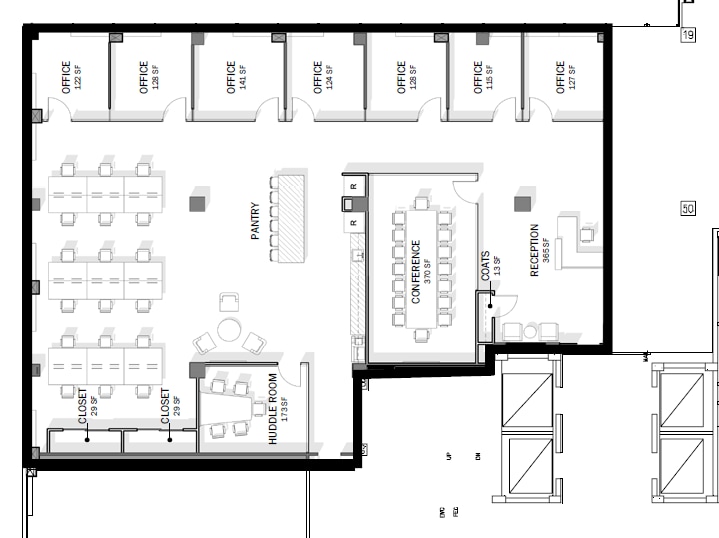 2025 M St NW, Washington, DC to rent Floor Plan- Image 1 of 2