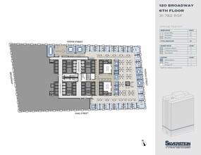 120 Broadway, New York, NY to rent Floor Plan- Image 2 of 3