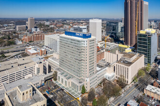 550 Peachtree St NE, Atlanta, GA - aerial  map view